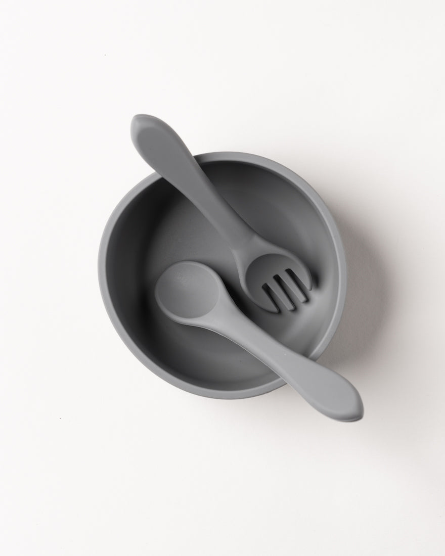 Silicone spoon - Dusty Grey