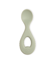 Grip -friendly children's spoon - Warm Pistachio