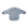 Bib with sleeves - Blue hearts