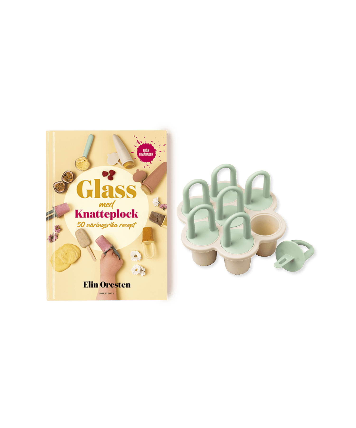 lilla glasspaketet warm pistachio knatteplock