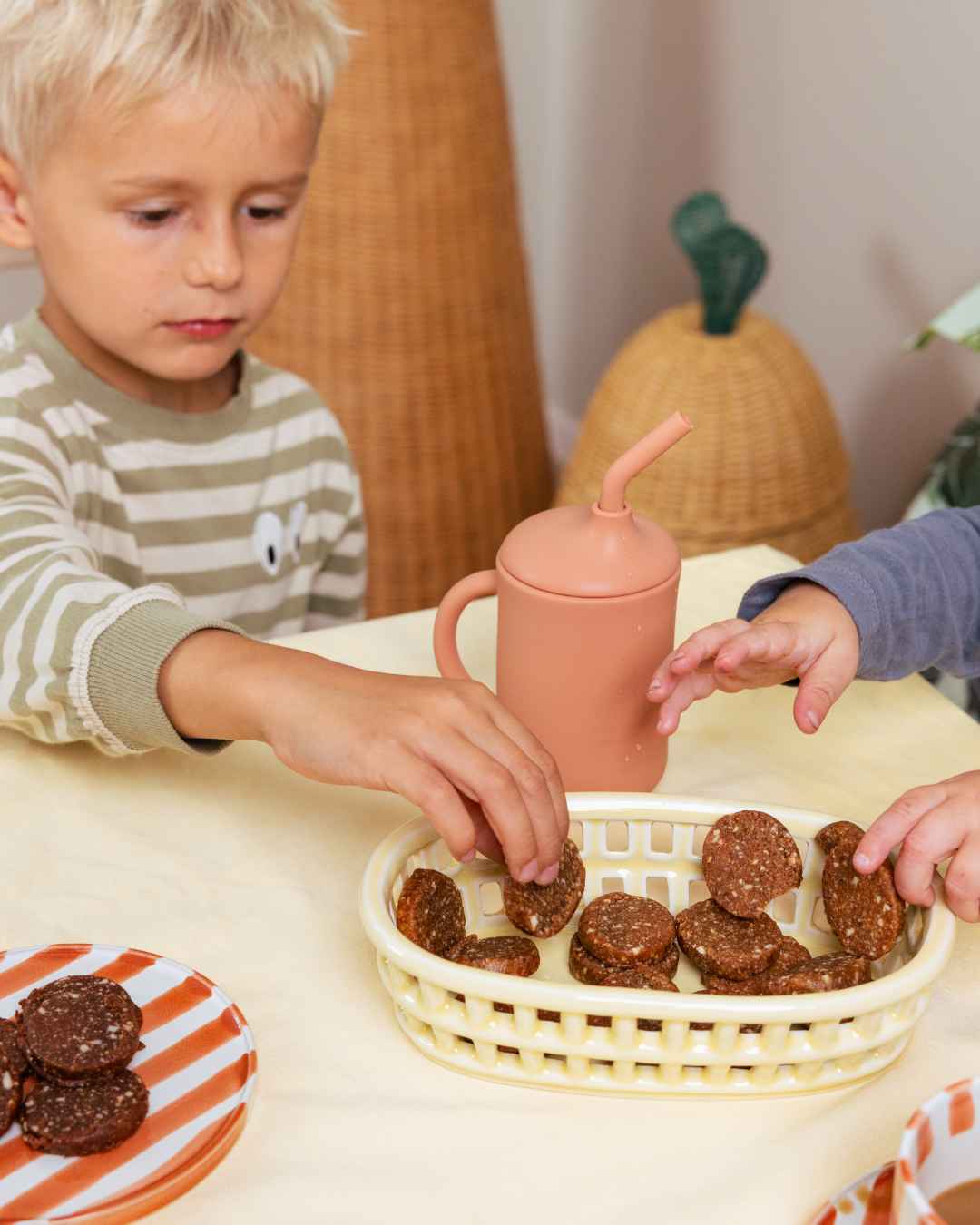 fika för små barn från 1 år minikakor
