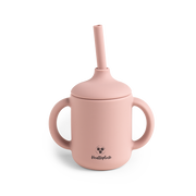 mugg med sugrör silikon för barn