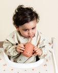 mugg med sugror soft terracotta raspberry 