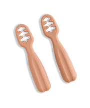 Pre-Spoon/nybörjarsked - Soft terracotta (2-pack)