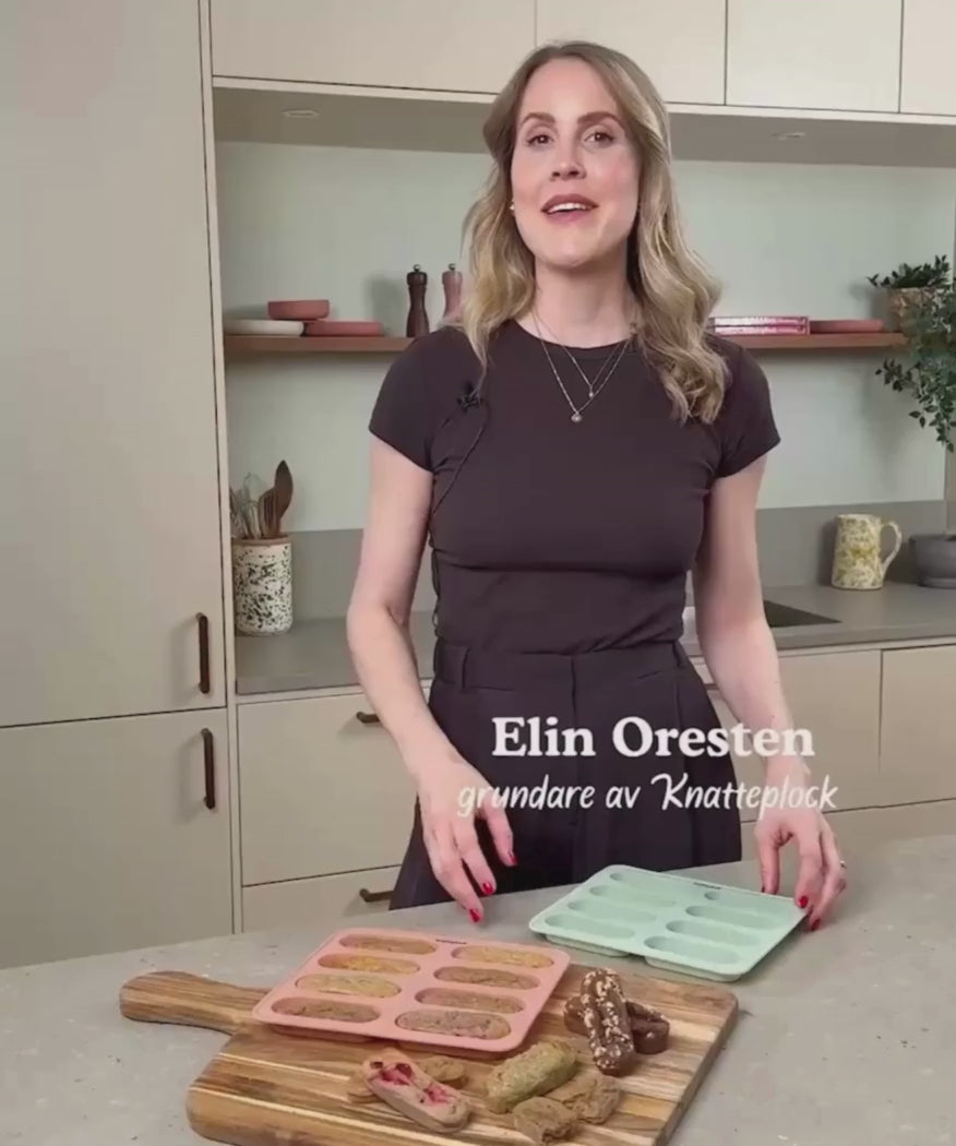 Grötpinneform i silikon video Elin