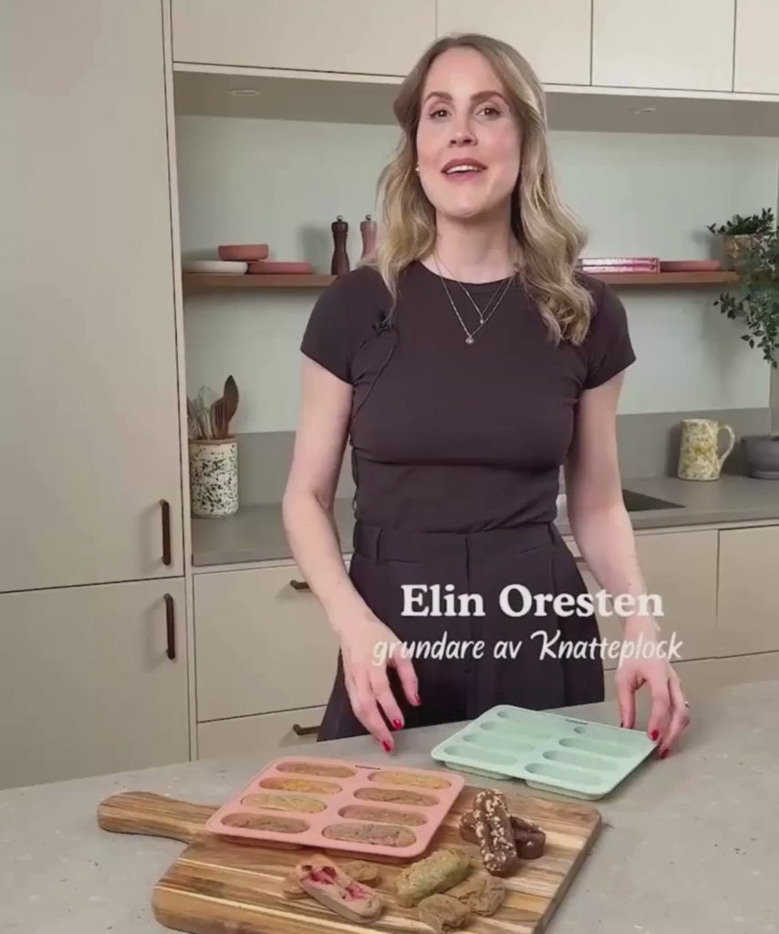 Grötpinneform i silikon video Elin