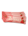 Knatteplock 3-pack grötbars - Jordgubb