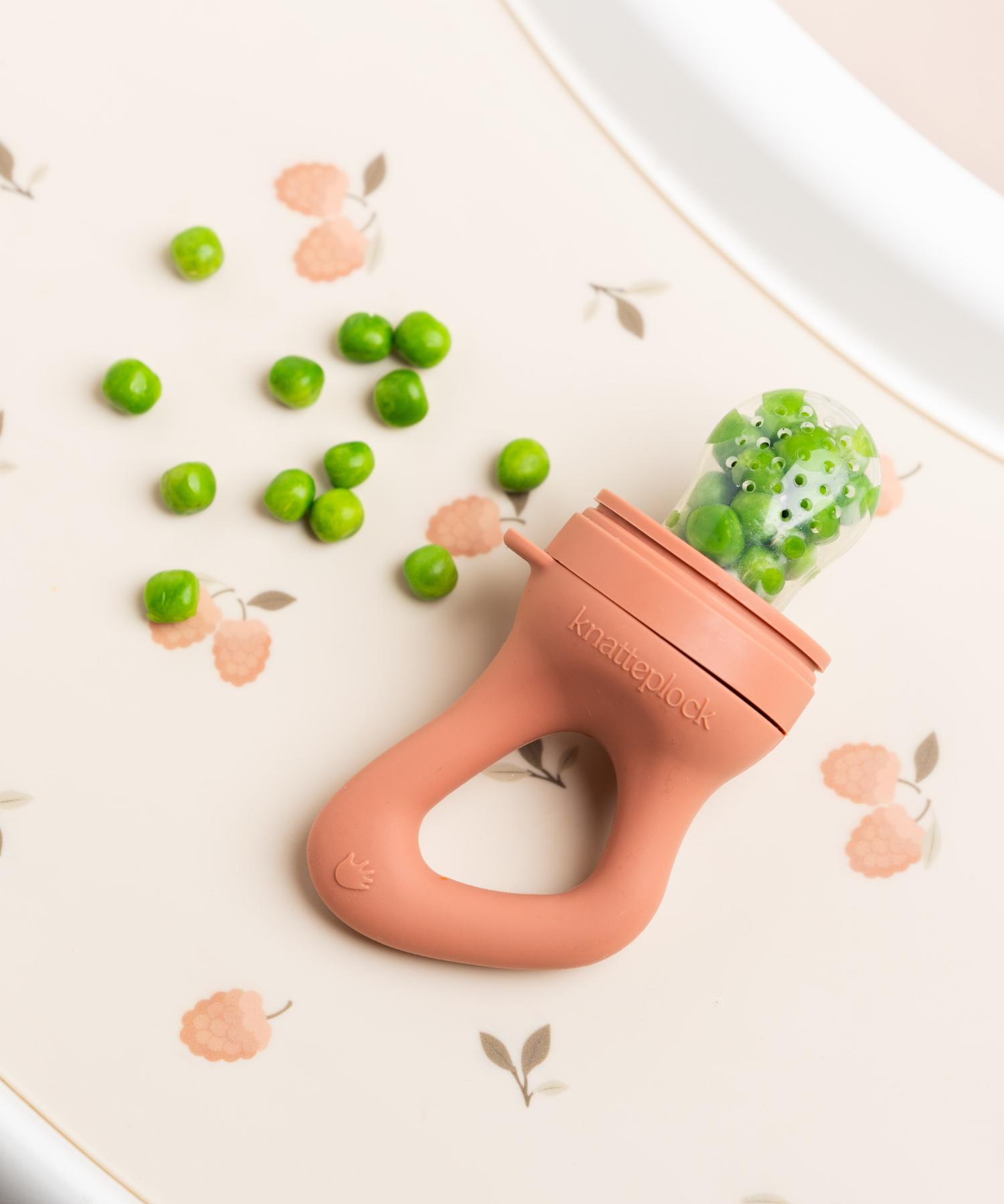 smaknapp introducera mat