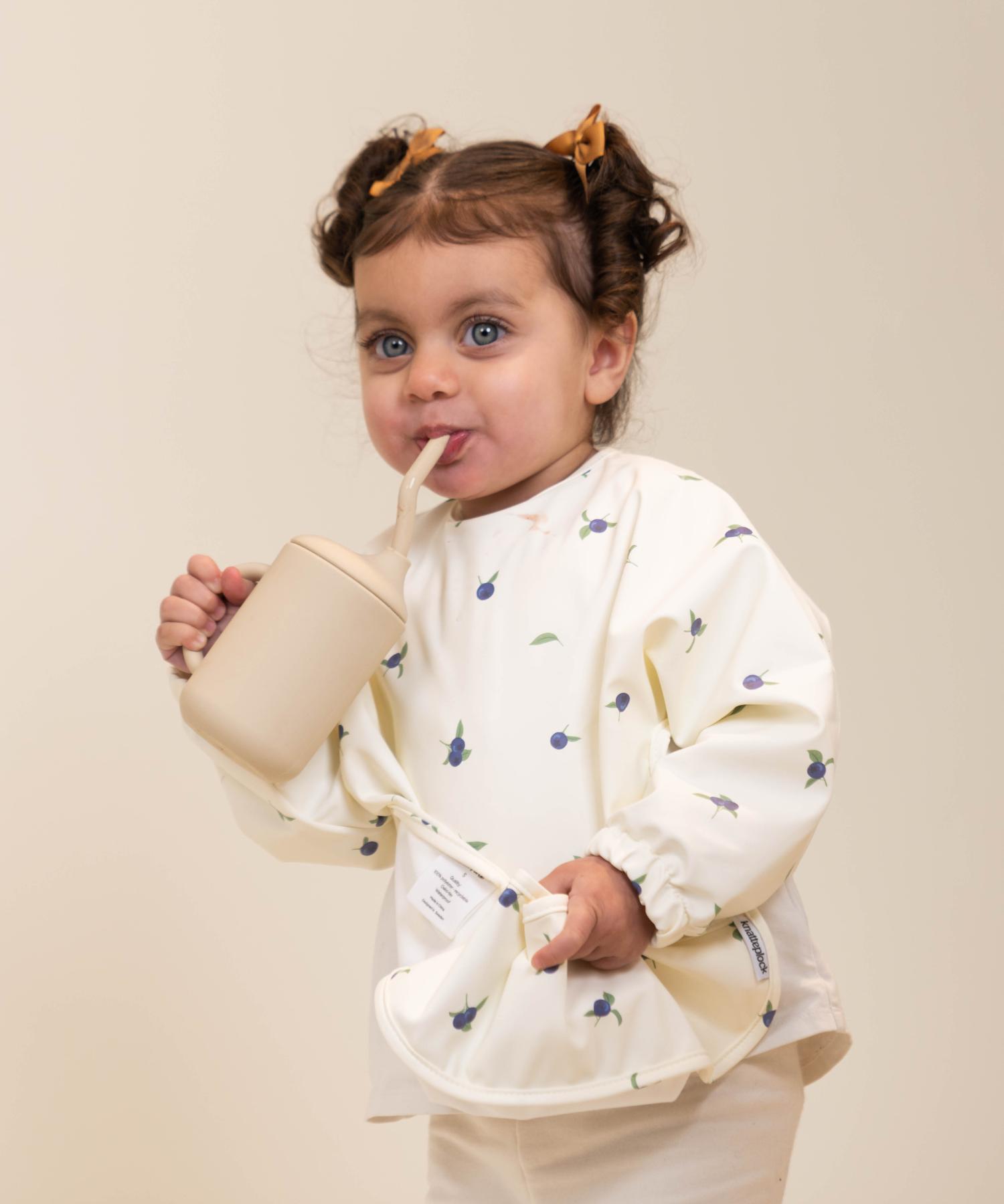 stor mugg light sand blueberry 