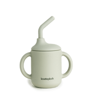 Mugg med sugrör - Warm pistachio