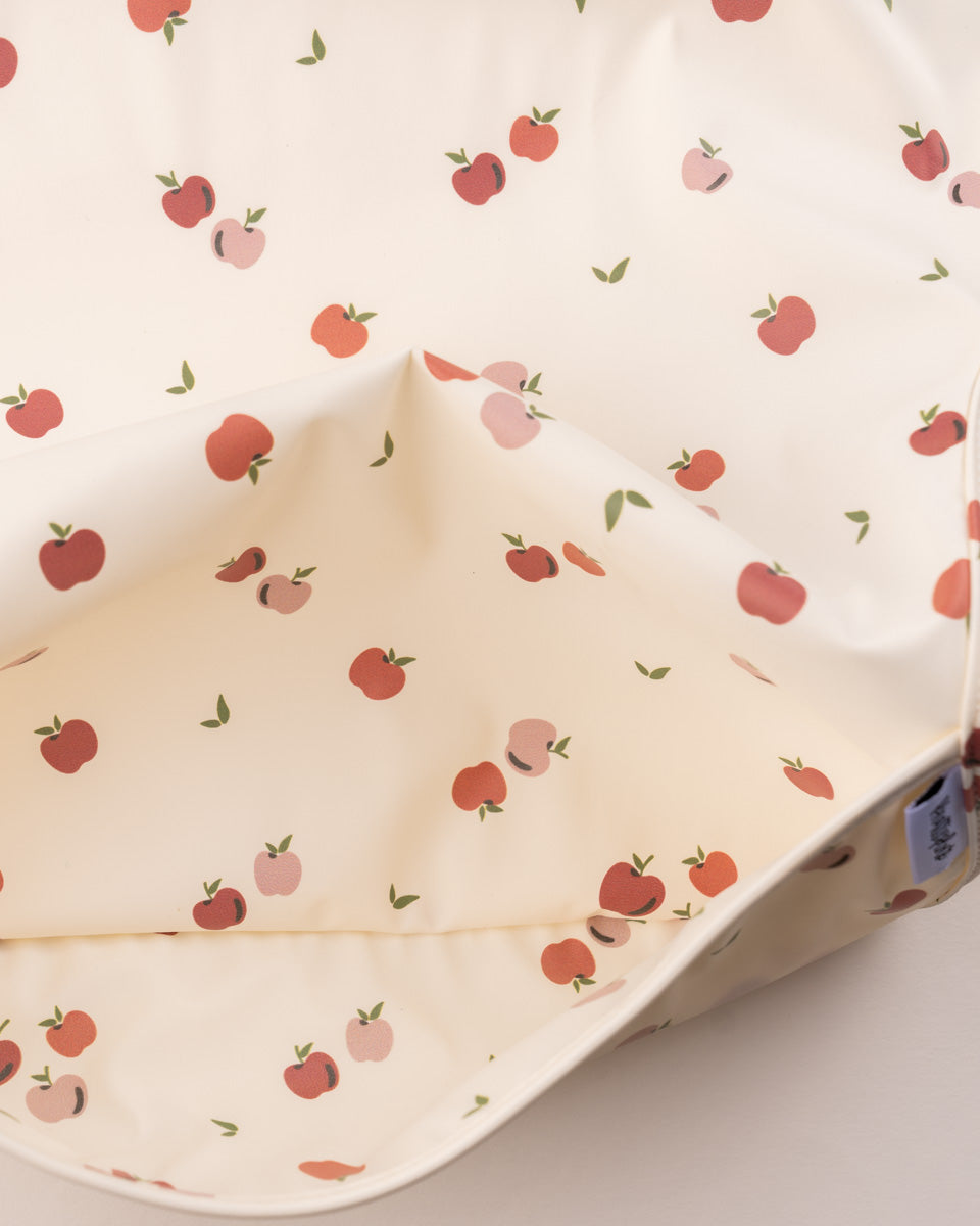 Haklapp med ärm & vattenavvisande ficka - Apple munch