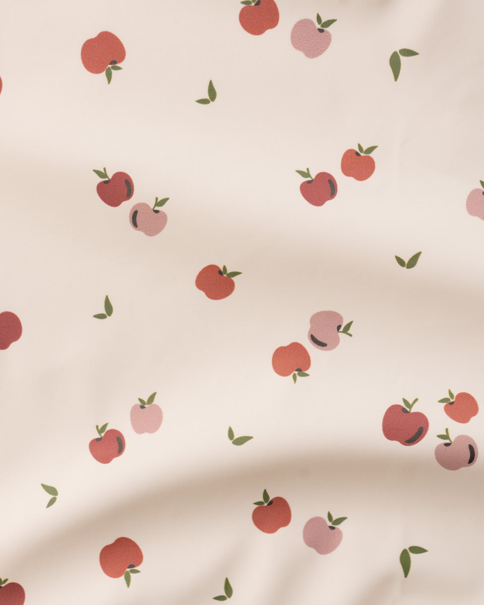 Haklapp med ärm & vattenavvisande ficka - Apple munch