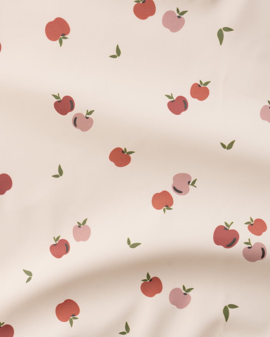 Haklapp med ärm & vattenavvisande ficka - Apple munch