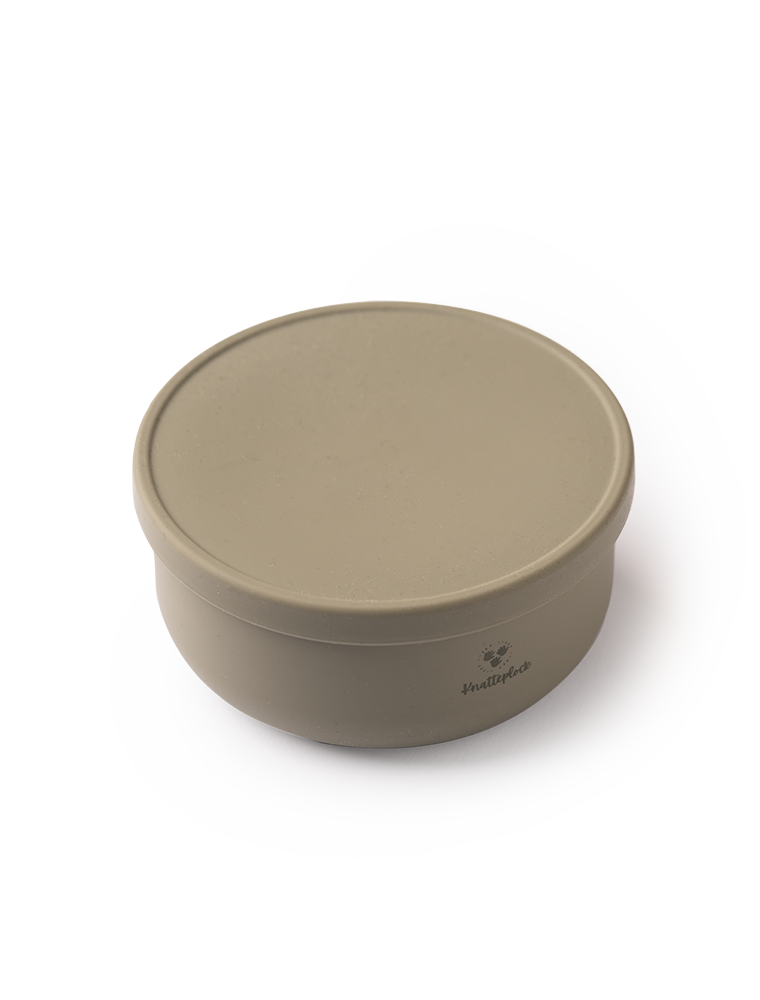   Lunch box in silicone - Dusty green