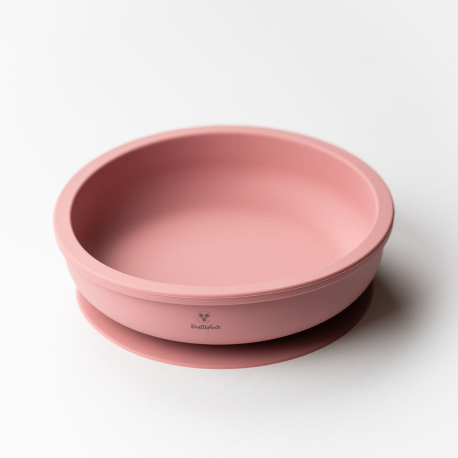 silikonskål med sugpropp