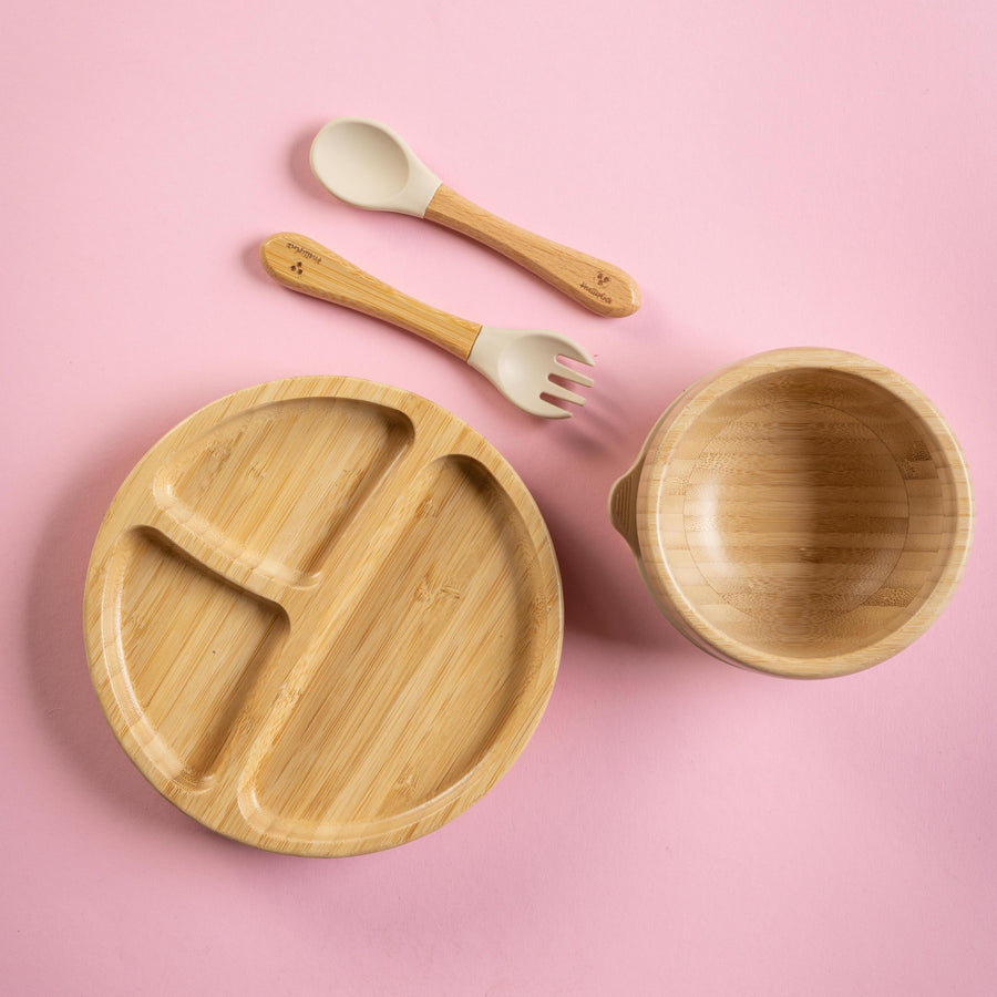 Divided plate - Wood and shifting sand